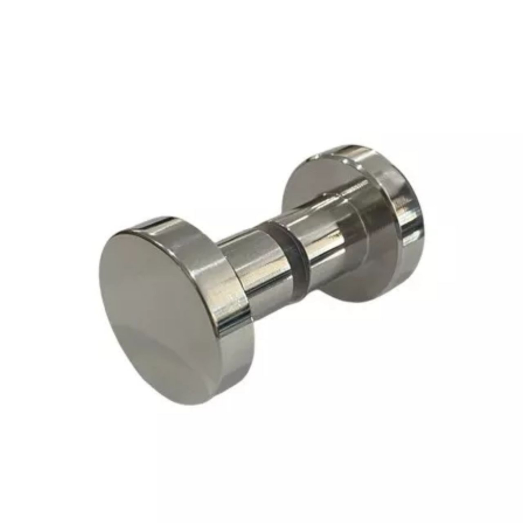 Puxador para Box, Janelas, Portas Blindex Banheiro Acabamento Redondo Polido