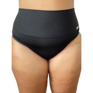 Kit 2 Calcinhas Cinta Modeladora Plus Size Cintura Alta Conforto Lingerie em Oferta na Shopee