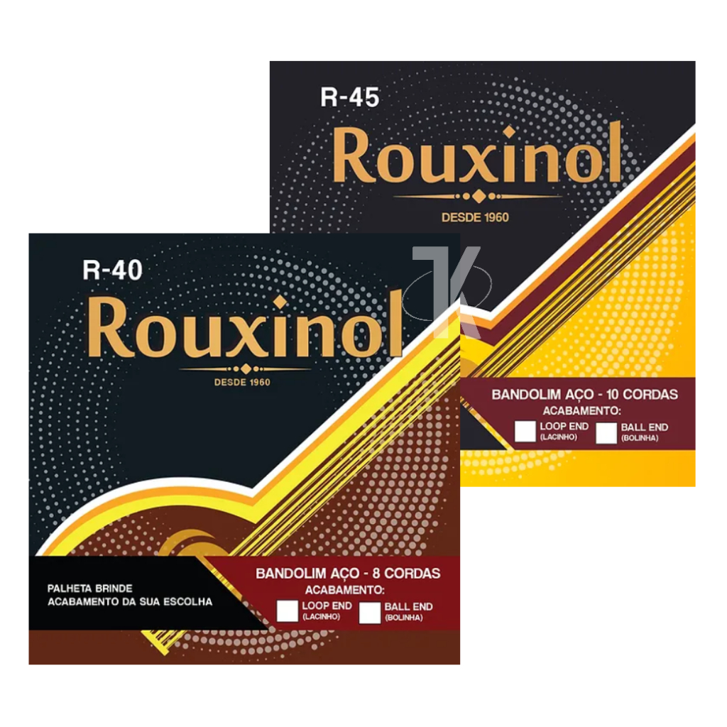 Encordoamento Rouxinol Para Bandolim 8 / 10 cordas - R-40 / R-45 em Oferta na Shopee