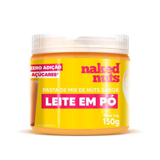 Pasta de Mix de Nuts com Leite em Pó (150g) - Naked Nuts