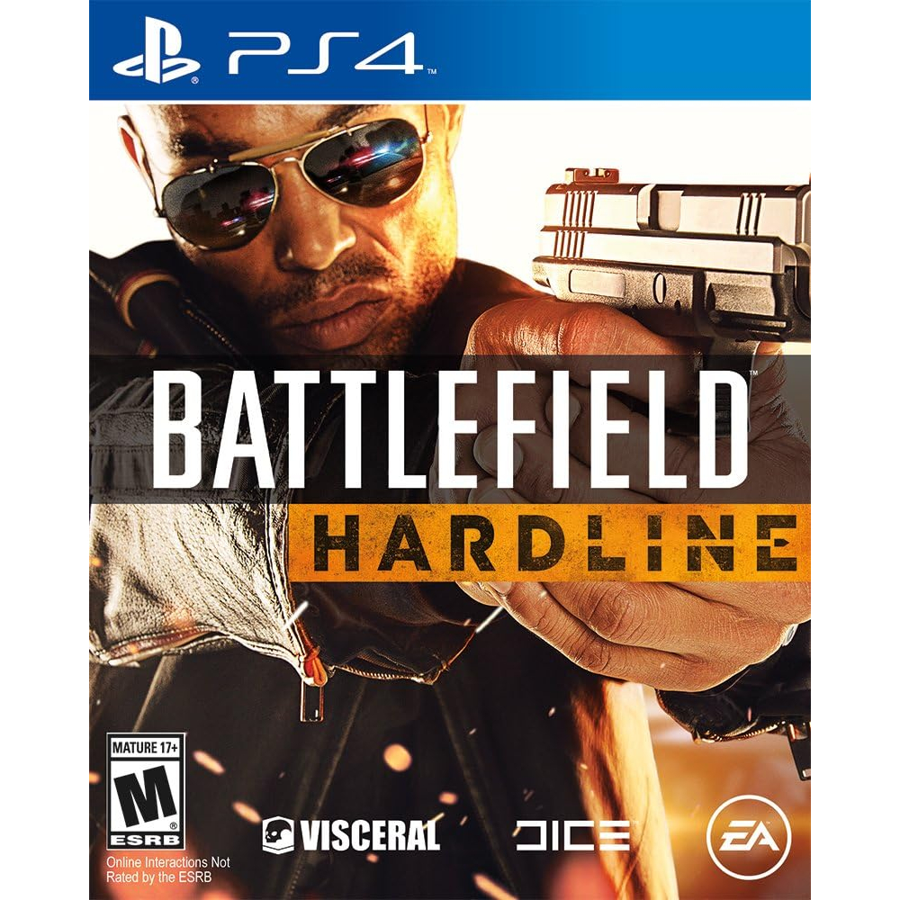 BATTLEFIELD HARDLINE- PS4 -  JOGO ORIGINAL - MÍDIA FÍSICA