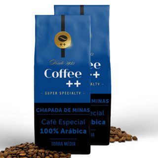 Kit 2 unidades Café Especial em Grãos Chapada de Minas Coffee Mais 100% Arábica 2x 250g