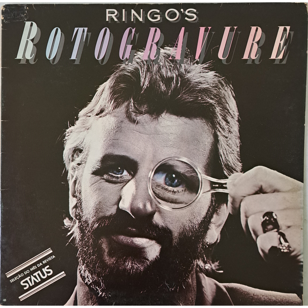 LongPlay Disco de Vinil Ringo Starr, Ringo’s Rotogravure, 1976, Polydor.