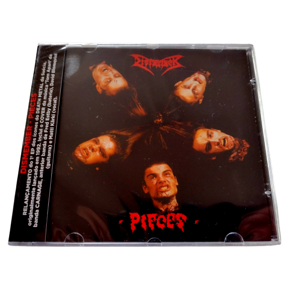 Cd Dismember – Pieces - novo e lacrado