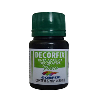 tinta decorfix preta em Oferta na Shopee