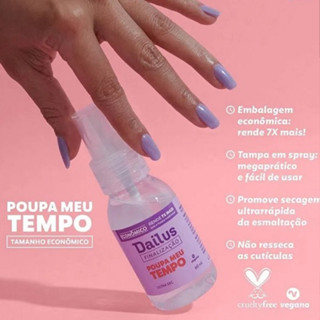 Spray Secante Dailus Poupa Meu Tempo 60ml Lançamento