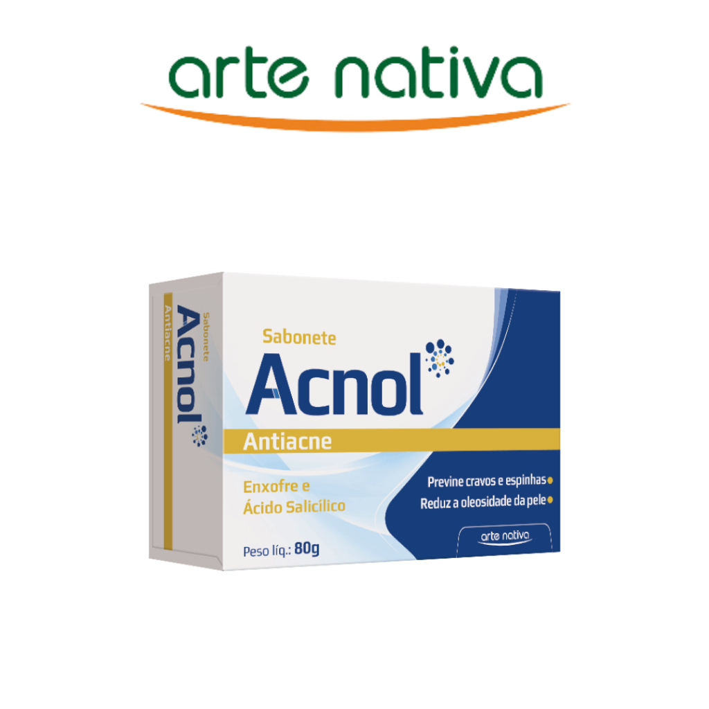 Sabonete Acnol Arte Nativa Combate Acne 90g