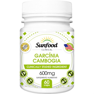 Garcinia Cambogia 600mg 60 Cápsulas Sunfood