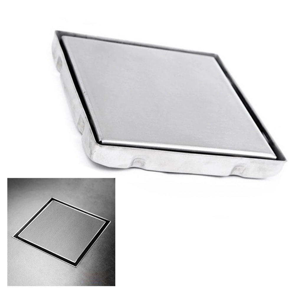 Ralo Oculto 15x15 Invisivel Inox Banheiro Lavabo Anti Odor Lavanderia Cozinha Seguro Discreto Varanda em Oferta na Shopee