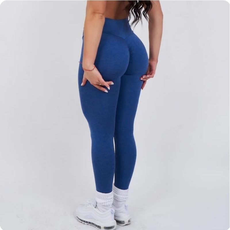 Calça Legging Feminina de Academia Levanta Empina Bumbum Fitness em Oferta na Shopee