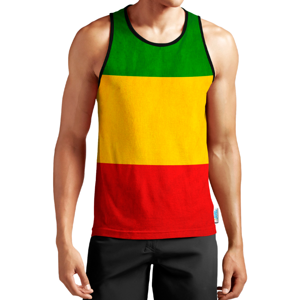 Regata Masculina Camiseta Reggae Jamaica Roots em Oferta na Shopee