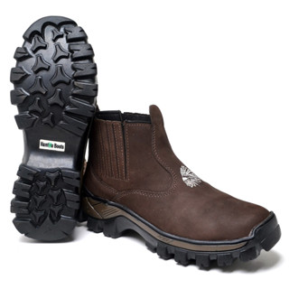 Bota Masculino Couro Bovino Solado Borracha Para Trabalho .FRETE GRATIS PARA TODO BRASIL