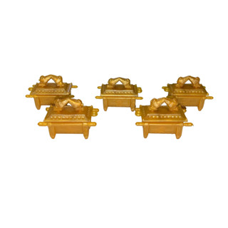 KIT 10 arcas da aliança plástica miniatura - araca porta óleo para os três meses da arca