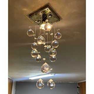 Lustre acrilico chuva