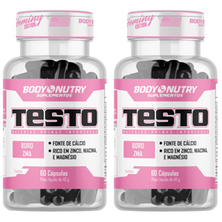 Testo GH Pré Hormonal Feminino com 2 Potes - Body Nutry