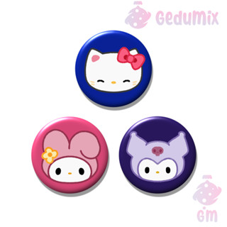 KIT 3 Bottons Broches Sanrio Hello Kitty