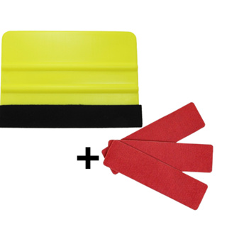 Espatula com feltro Rigida para aplicação adesivos em geral em Oferta na Shopee