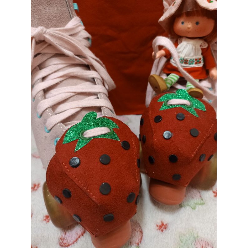 Toe Cap Moranguinho Proteção para Patins quad - ponteira toe guard protetor bico