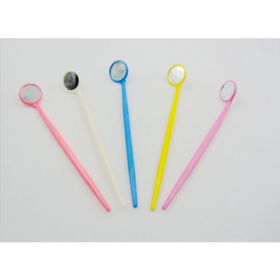 KIT 3 Espelho Alongamento Extensão De Cílios Fio A Fio Tufo Espelho Dentista Color