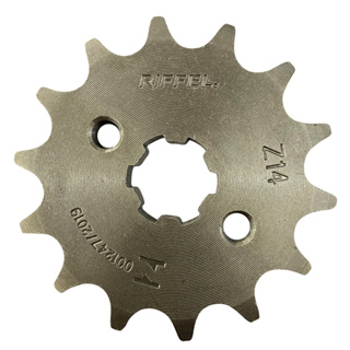 Pinhão 14 Dentes Riffel Titan 160 Fan Start Cg 150 Job Aço 1045 em Oferta na Shopee