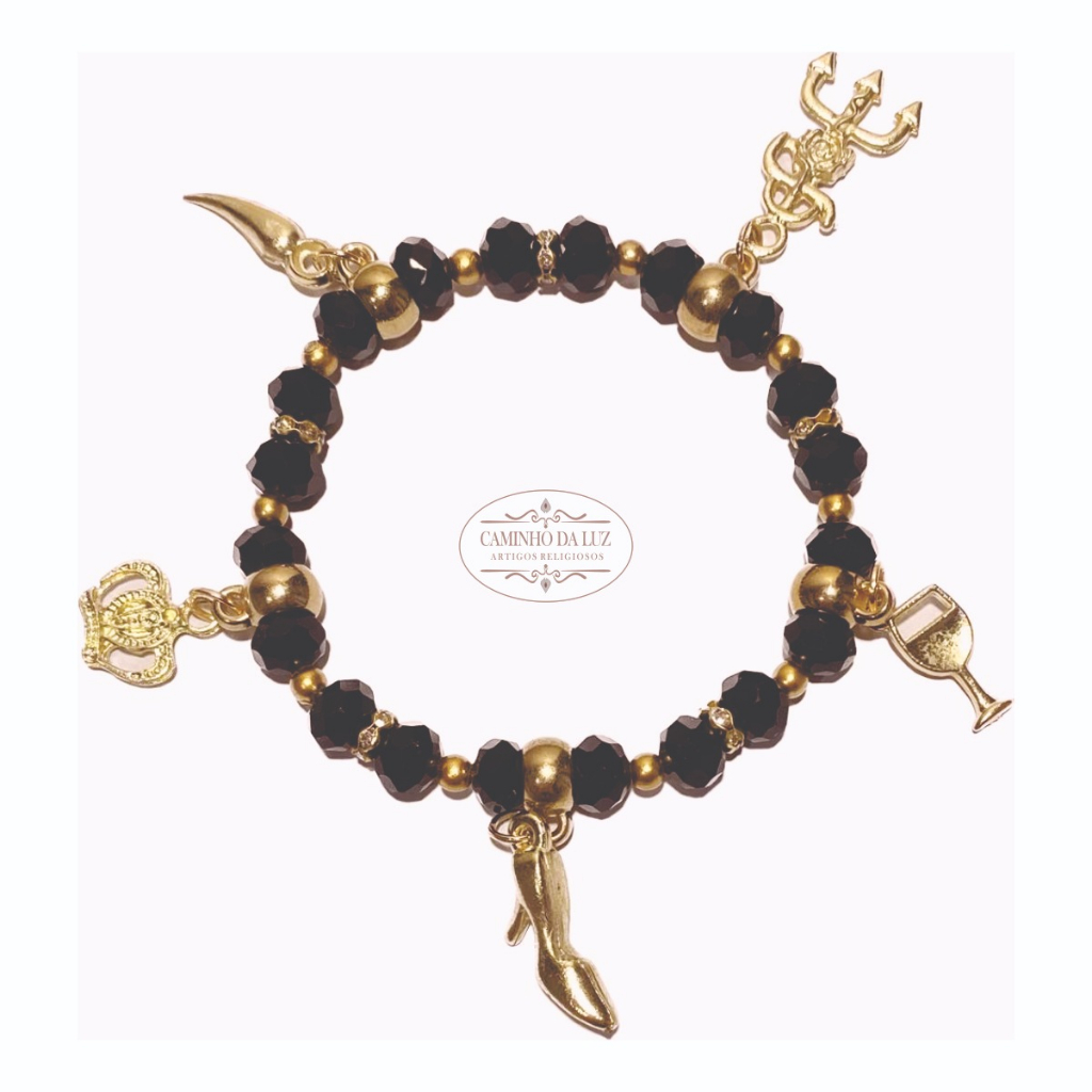 Pulseira de Dama da noite - Orixás Entidade Umbanda Candomblé
