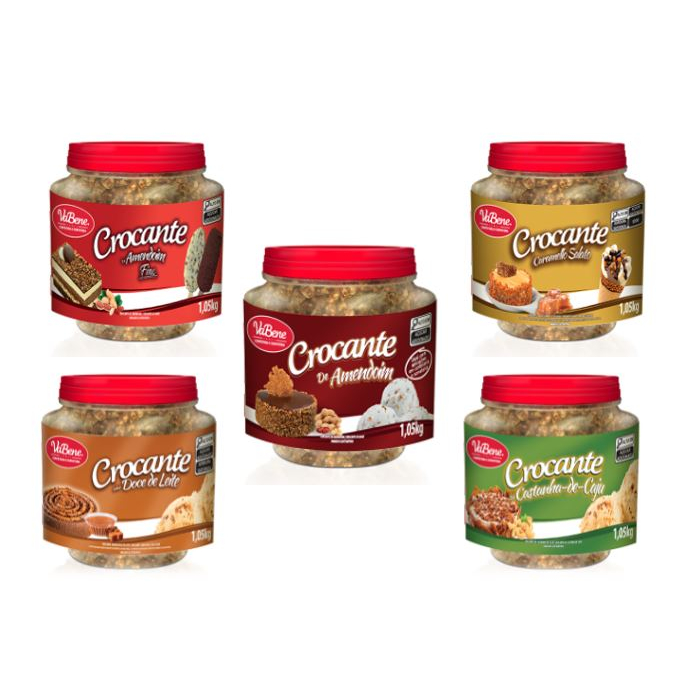 Crocantes para confeitaria 1,05kg - Vabene