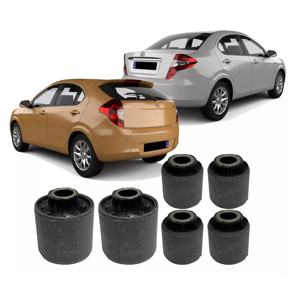 Kit Buchas Manga Eixo Traseiro Jac J3 2011 2012 2013 2014 2015 A 2016