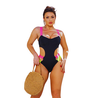 Maiô feminino sexy c/bojo amarra nas costa moda Blogueira praia