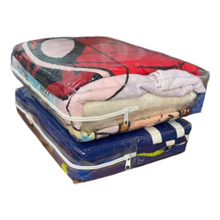 Kit 10 Saco Organizador Coberta Lençol Cama Com Zíper Grande