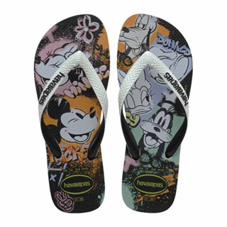 Chinelo Havaianas Disney Stylish PRETO/BRANCO/PRETO