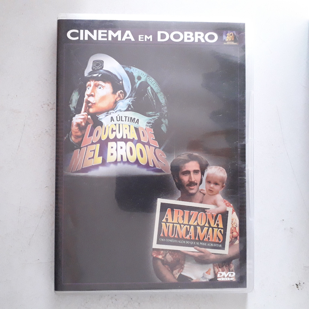 DVD A Última Loucura De Mel Brooks - Arizona Nunca Mais