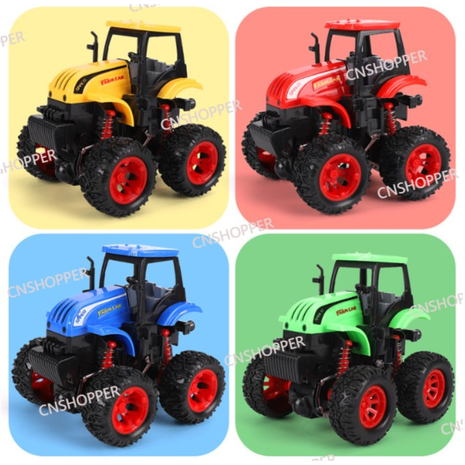trator Carrinho Fricção Brinquedo Monster Truck Trator Dia das Crianças Big Foot Rally
