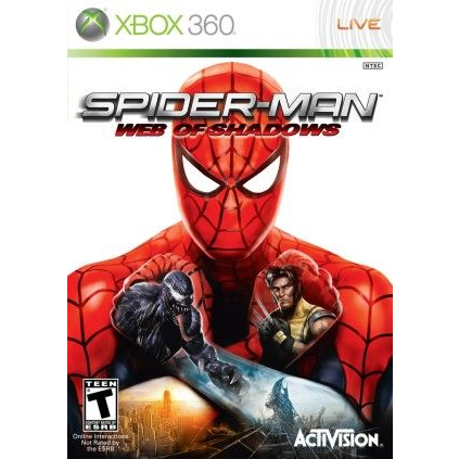 Spiderman Web of Shadows Xbox 360