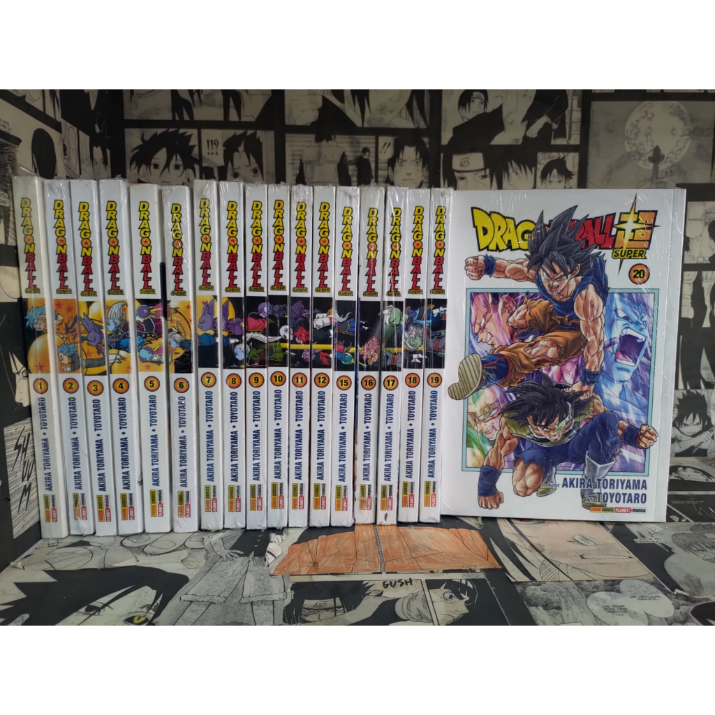 MANGA DRAGON BALL SUPER DBS PANINI COMPLETE SUA COLEÇAO VOLUMES AVULSOS [KYAHSHOPEE] em Oferta na Shopee
