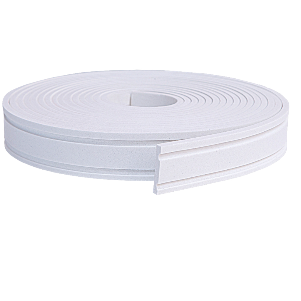 Rodapé Roda 5cm x 2,5mt Meio Autocolante Flexível Eva Boiserie rodape