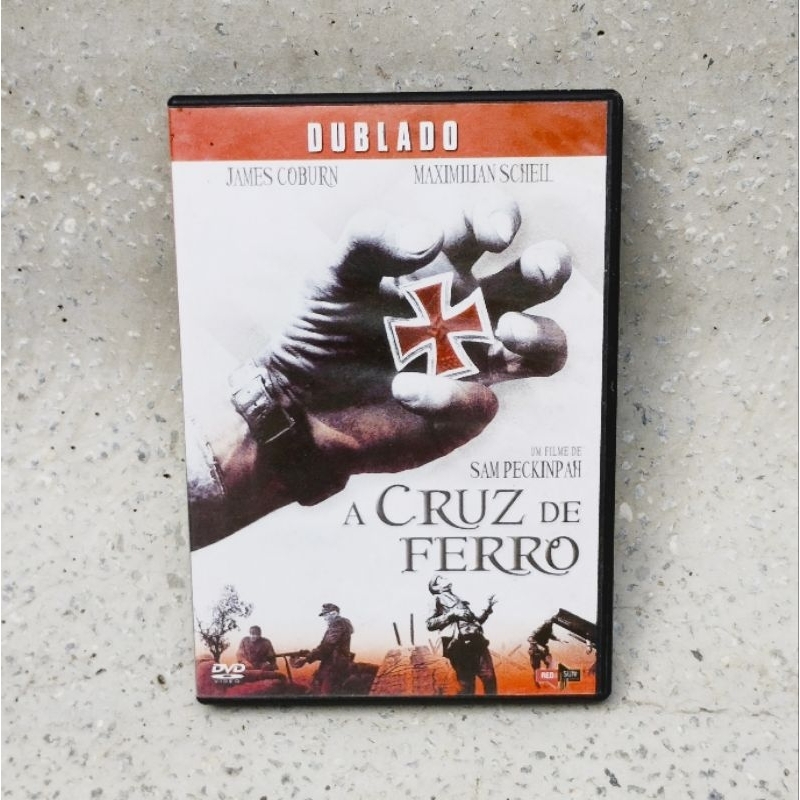Dvd A cruz de ferro -  Sam Peckinpah - Filme clássico sobre a segunda guerra mundial