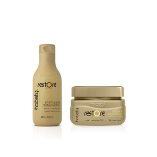 Kit Hobety Restore Line Shampoo 300ml+Máscara 300g