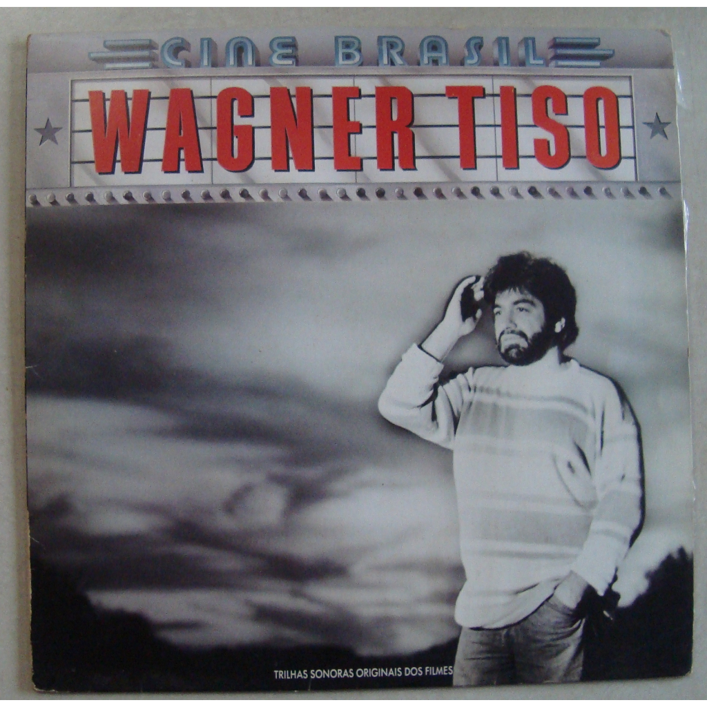 Lp Wagner Tiso 1989 Cine Brasil, Disco De Vinil Com Encarte
