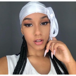 Durag Bandana Silky Dureg para Waves Dread e Tranças em Oferta na Shopee