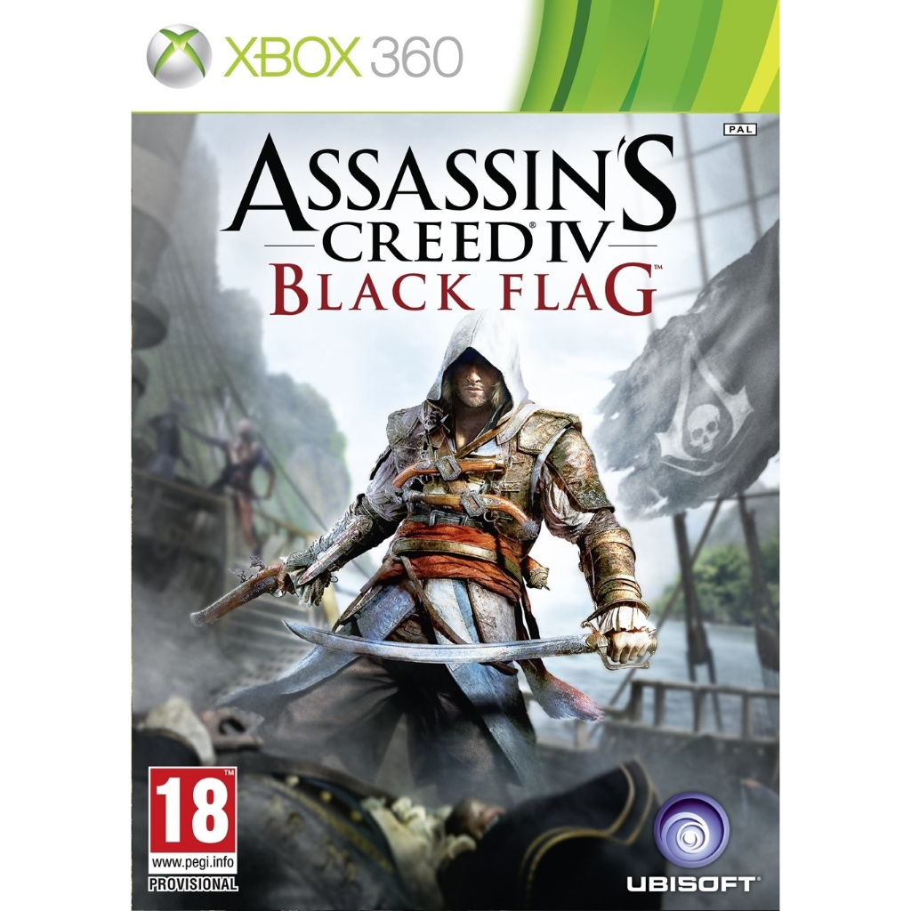 assassin´s creed IV black flag midia fisica - xbox 360