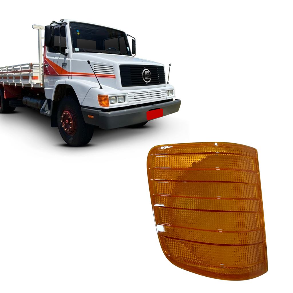 LANTERNA SETA PISCA CAMINHÃO MB 1214 1418 1620 1630 1935 1941 - AMBAR em Oferta na Shopee