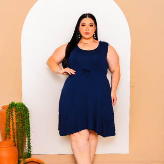 Vestido Regata Plus Size lindo qualidade