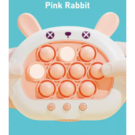 Pop It Eletrônico Jogo Mini Game Fast Push Puzzle Game Fidget Sensorial Pop-it Gatinho Coelho e Cervo
