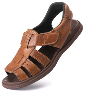 SANDÁLIA MASCULINA EM COURO LEGÍTIMO ANTI DERRAPANTE ,CONFORTO PARA SEUS PÉS PREÇO DE FÁBRICA