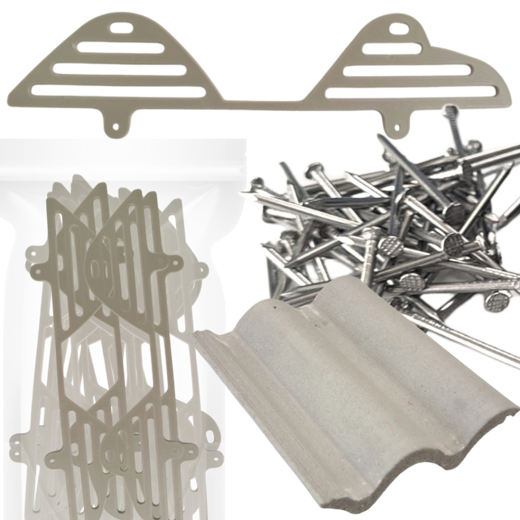 Tela Passarinheira Para Telha de Concreto 100un + 200 Pregos em Oferta na Shopee