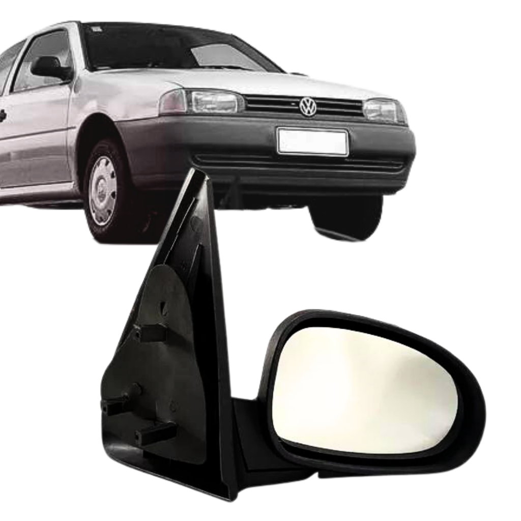 Retrovisor Direito Gol G2 Bola Parati 2 portas 1995 1996 1997 1998 1999 2000 sem Controle