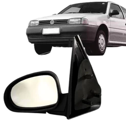 Retrovisor esquerdo Gol G2 Bola Parati 2 portas 1995 1996 1997 1998 1999 sem Controle