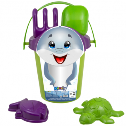 Kit Balde Praia Baby Brinquedo C/ 6 unidades Modelo Lindo Para os Bebês Se divertirem no Litoral e Parques em Oferta na Shopee