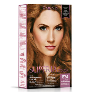 Amend Kit Tonalizante Supéria Color 834 Louro Dourado Acobreado em Oferta na Shopee