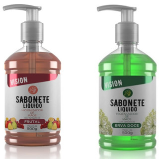 Sabonete Líquido VISION 500ml Higienizador de mãos - UNIDADE